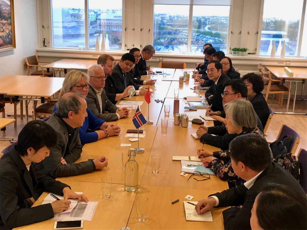 Vel heppnuð heimsókn frá Shandong